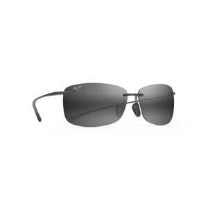 NWT Maui Jim ‘Akau Polarized Rimless Sunglasses – Grey Matte, Large